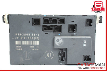 03-09 Mercedes W211 E350 E550 Front Left Driver Side Door Control Module OEM
