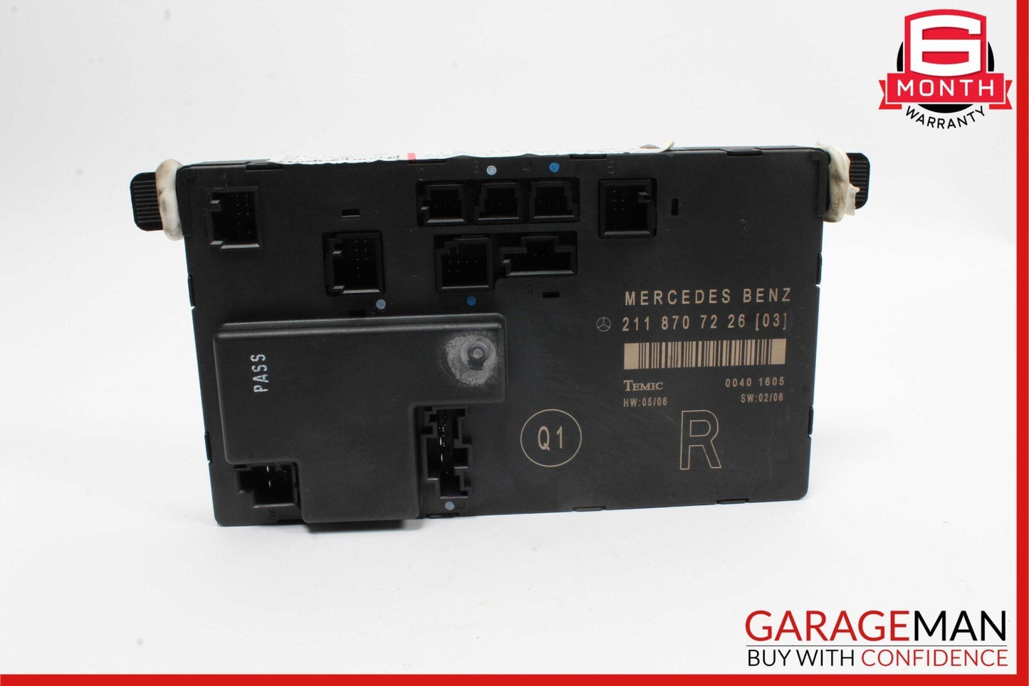 03-09 Mercedes W211 E320 E350 E550 Front Right Side Door Control Module