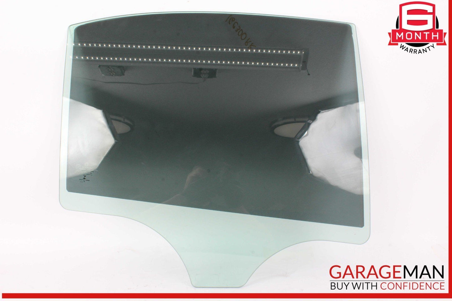 15-21 Mercedes W205 C300 C400 Rear Right Side Door Window Glass OEM