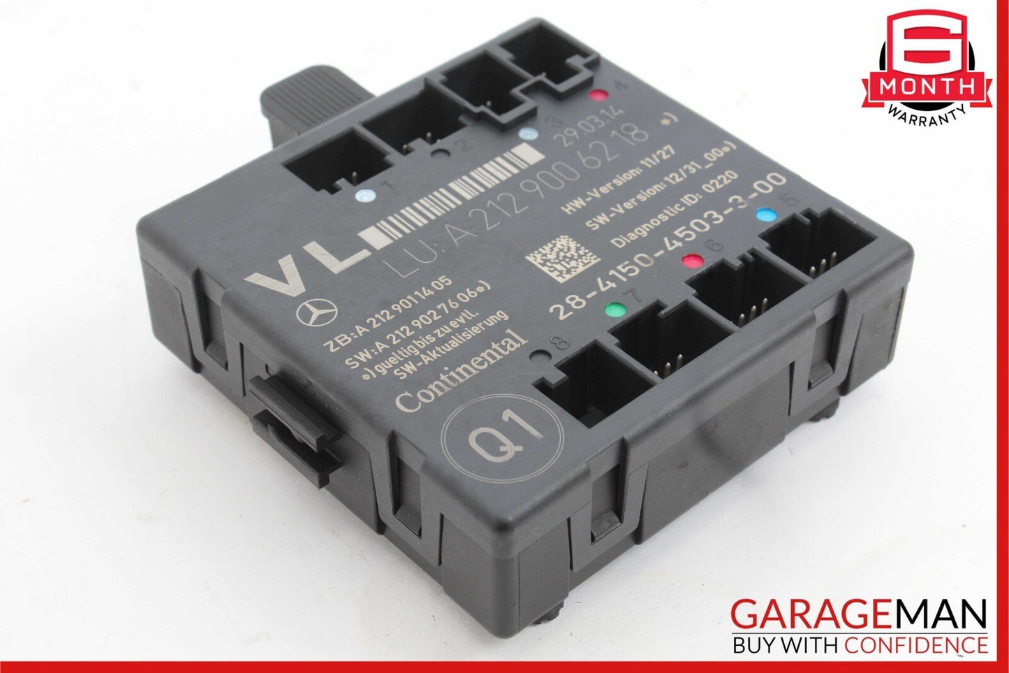 08-14 Mercedes W204 C250 C300 Front Left Side Door Controller Module Unit