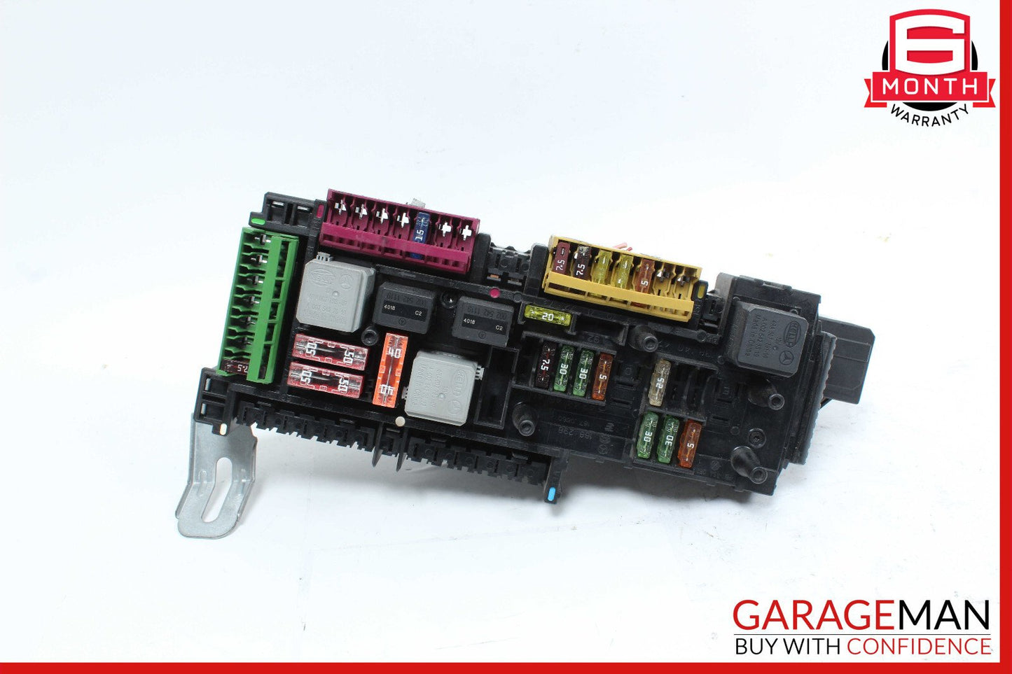 12-14 Mercedes W204 C250 Rear SAM Module Fuse Relay Box Assembly OEM