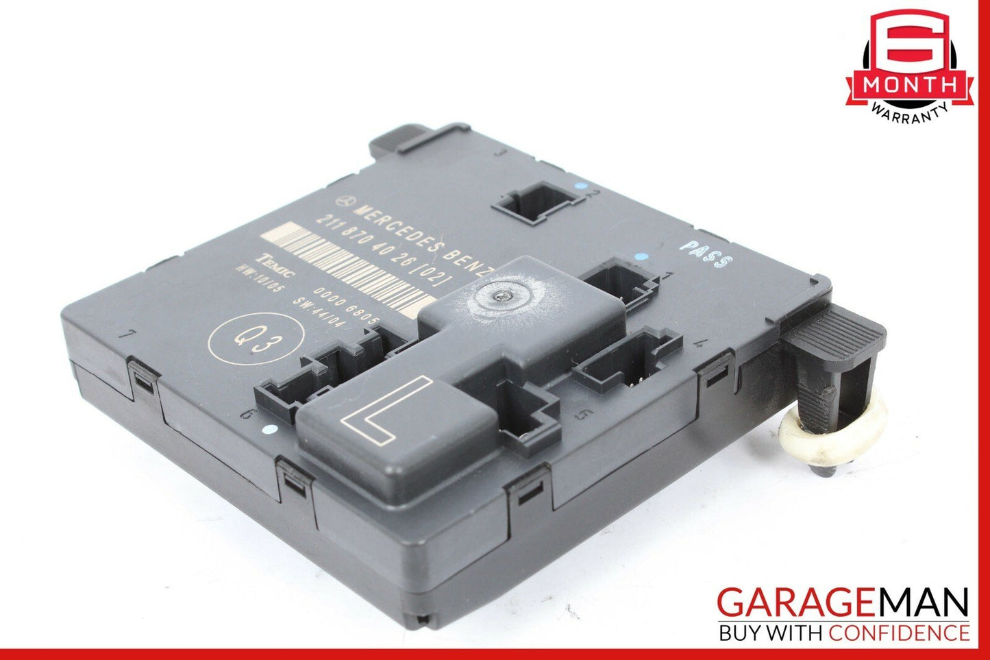 03-09 Mercedes W211 E350 E63 AMG Rear Left Driver Side Door Control Module Unit