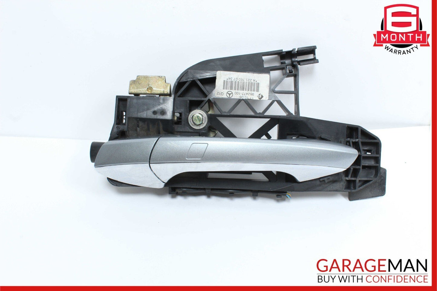 07-13 Mercedes W221 S550 Rear Left Side Exterior Door Handle Keyless Go OEM