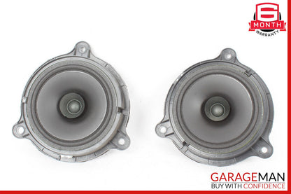 11-12 Nissan Leaf Front Left & Right Door Sound Audio Speaker Set of 2 OEM