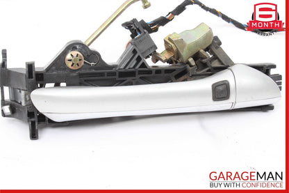 03-06 Mercedes W220 S55 AMG Rear Right Keyless Go Exterior Door Handle Silver