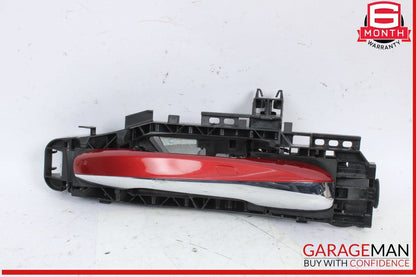 15-20 Mercedes W205 C300 Right Passenger Side Exterior Door Handle Red OEM