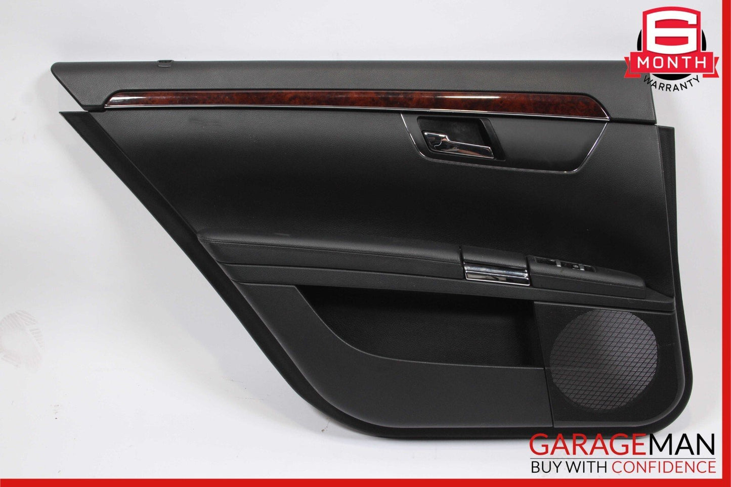 07-09 Mercedes W221 S550 Rear Left Side Interior Door Panel Cover Anthracite