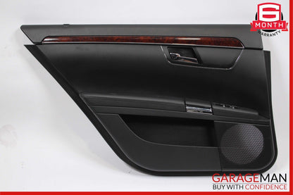 07-09 Mercedes W221 S550 Rear Left Side Interior Door Panel Cover Anthracite