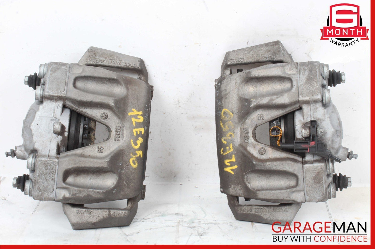 08-18 Mercedes W212 E350 CLS400 Front Brake Caliper Calipers Set of 2 Pc OEM