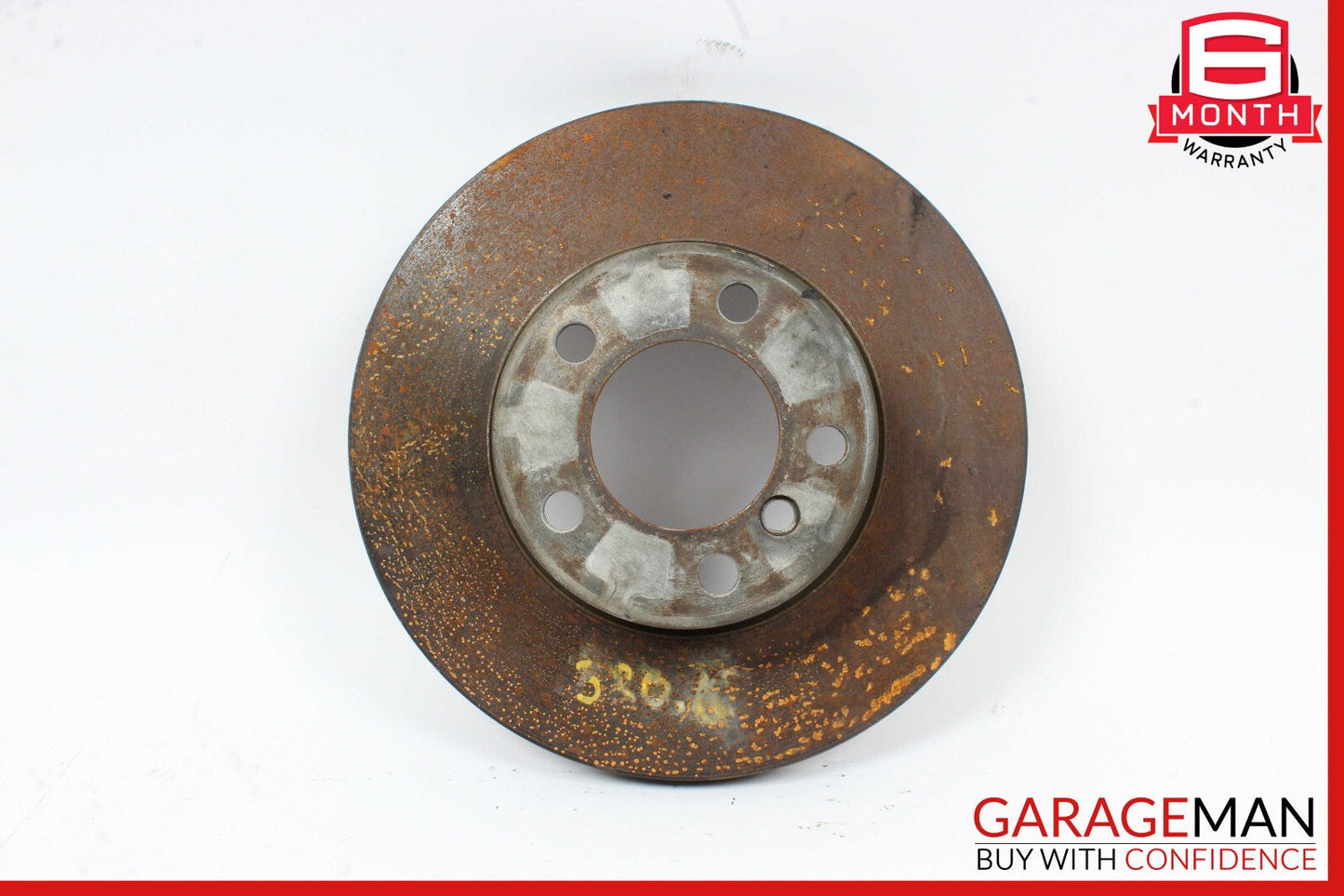 12-18 BMW F30 320i Front Left Driver Side Brake Rotor Disc OEM