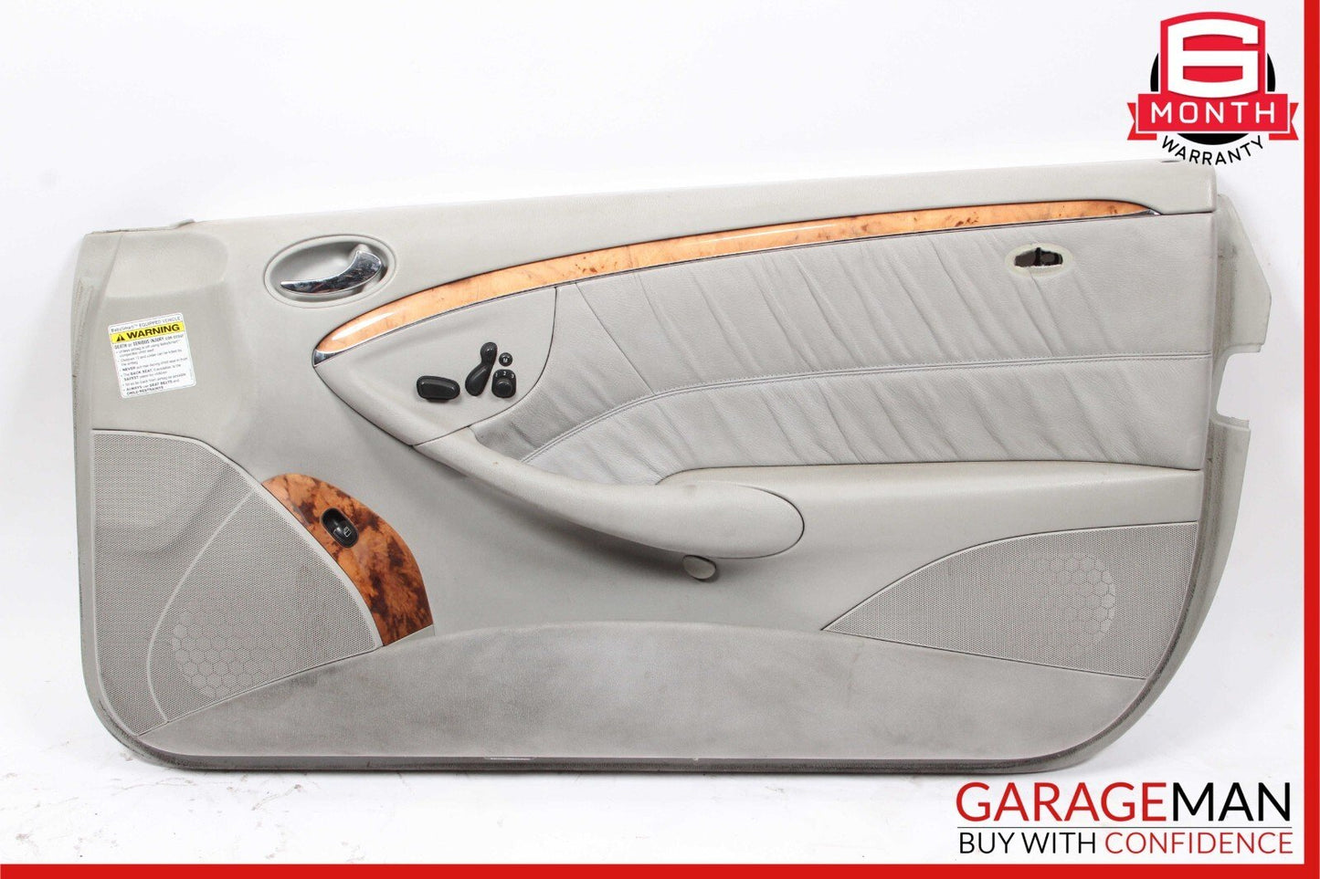 03-05 Mercedes W209 CLK500 Front Right Side Interior Door Panel Assembly Grey