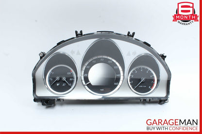08-11 Mercedes W204 C300 C350 Instrument Speedometer Cluster 2045409648 OEM