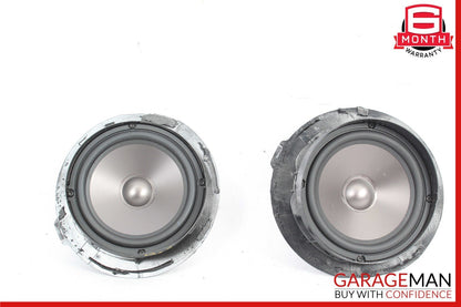 03-06 Mercedes W211 E55 Rear Right & Left Side Door Audio Sound Speaker Set OEM