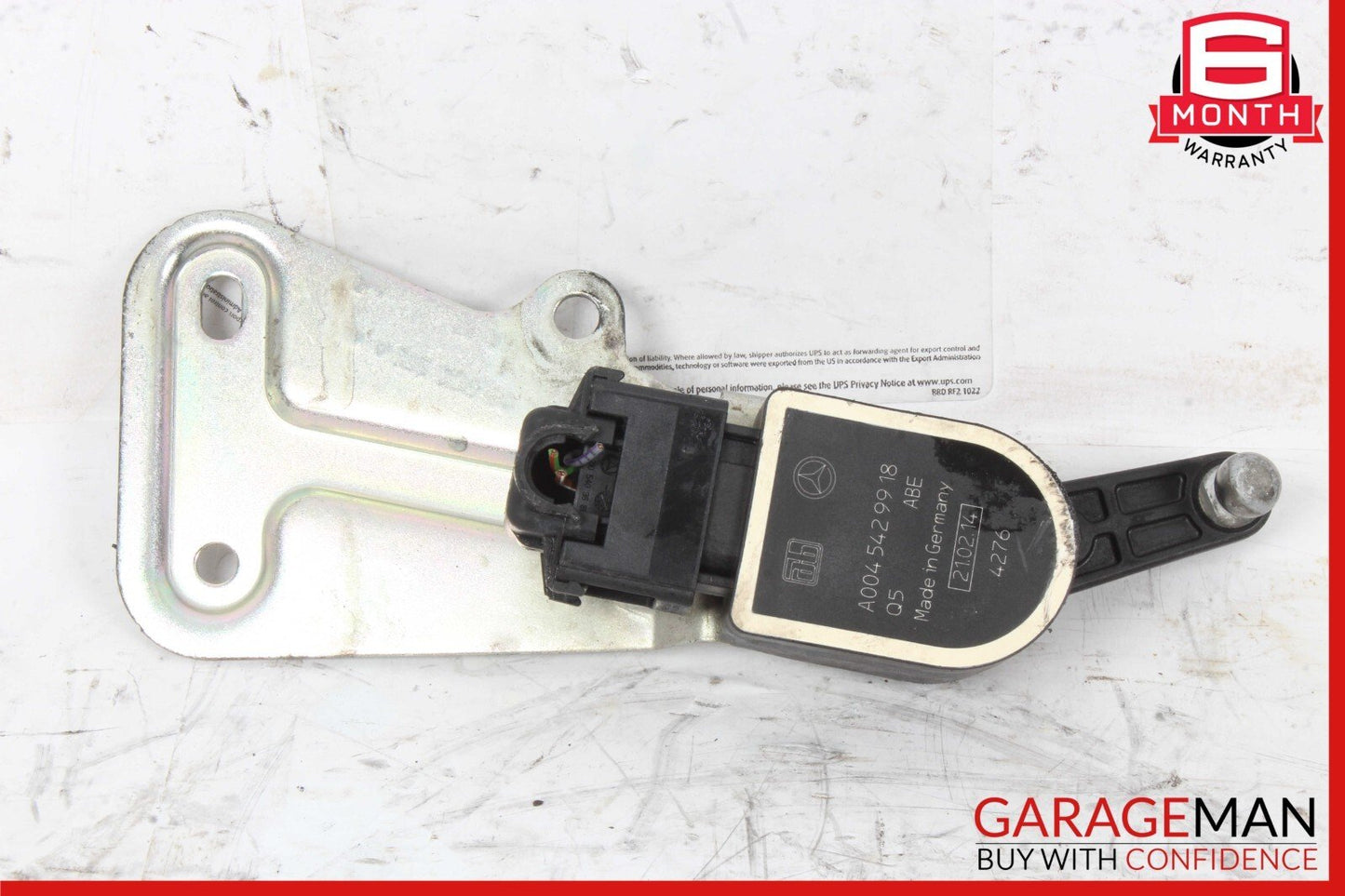 10-18 Mercedes W218 CLS500 Rear Left Side Suspension Level Hight Sensor OEM