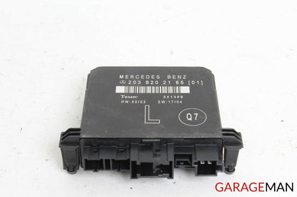 01-07 MERCEDES W203 C230 REAR LEFT DRIVER SIDE DOOR CONTROL MODULE Q7 OEM