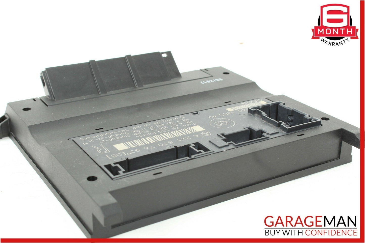 07-13 Mercedes W221 S550 Front Right Side Under Seat Controller Module Unit