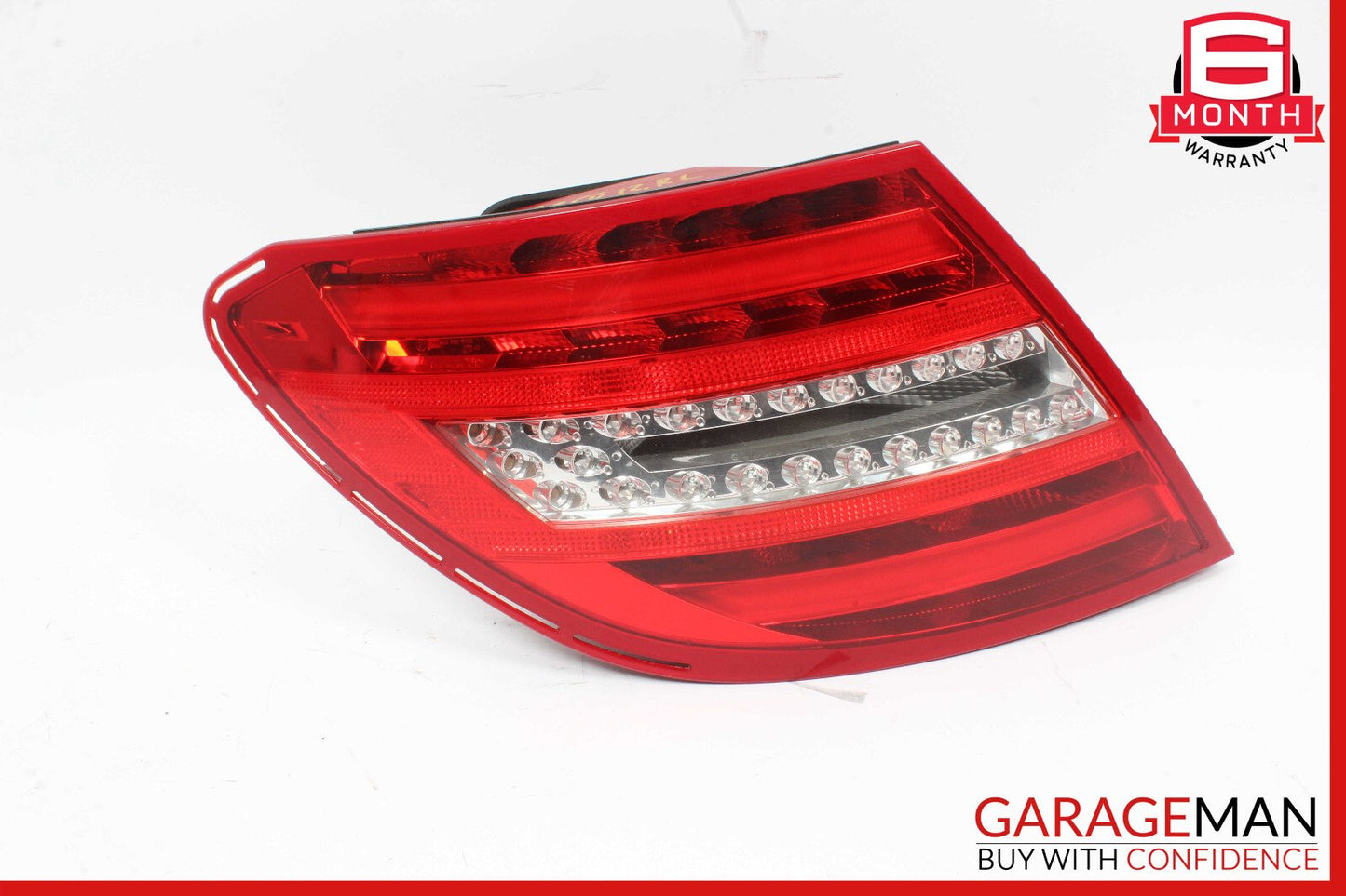 12-14 Mercedes W204 C250 Rear Left Driver Side Taillight Tail Light Lamp OEM