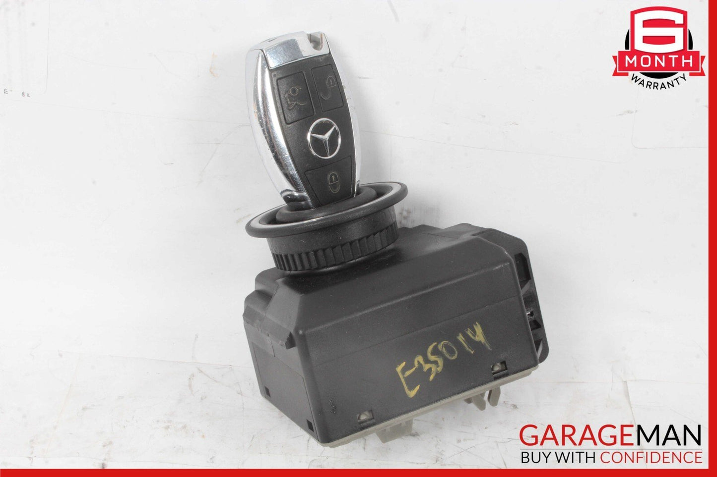 14-17 Mercedes W212 E350 E400 Ignition Switch Control Module w/ Key OEM