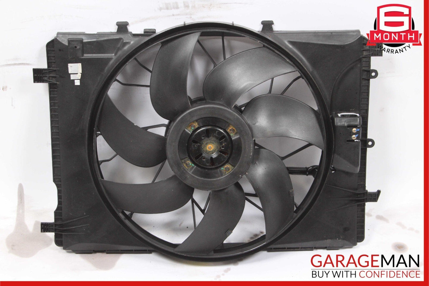 08-14 Mercedes W204 C250 C300 E350 Engine Radiator Cooling Fan Motor Assembly