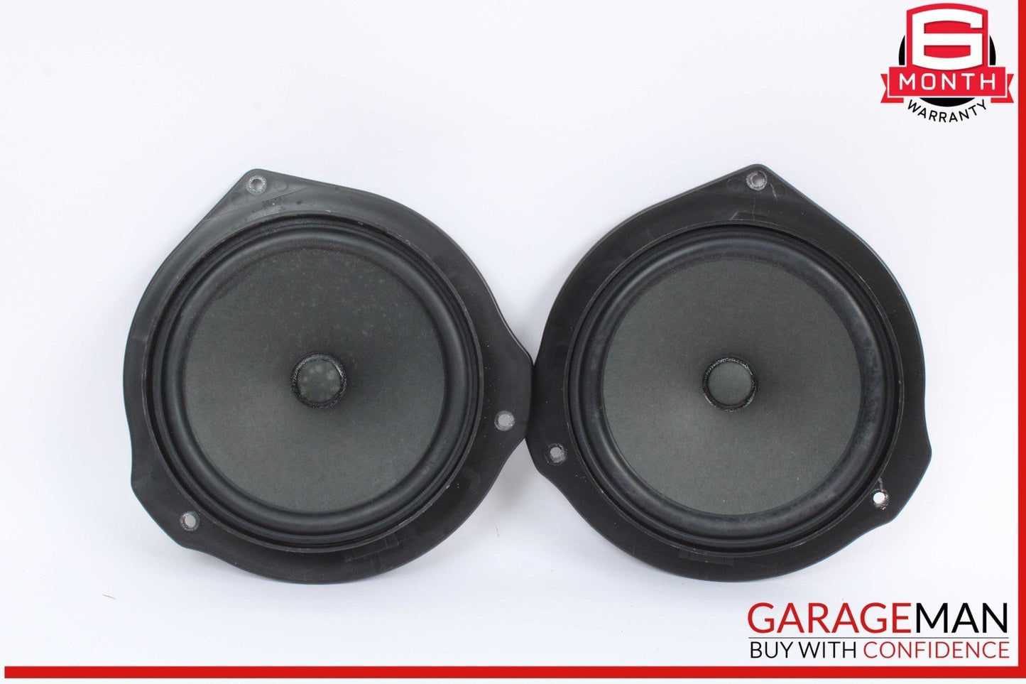 08-14 Mercedes W204 C250 Front Right & Left Door Sound Speakers Set of 2 OEM