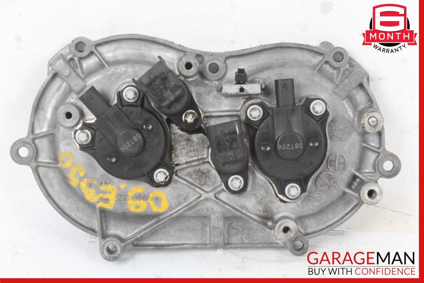 05-13 Mercedes W211 E350 E550 Front Left Side Engine Timing Chain Cover Plate