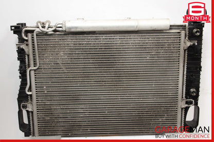 03-09 Mercedes CLS500 E500 Engine Cooling Radiator AC A/C Air Condenser Assembly