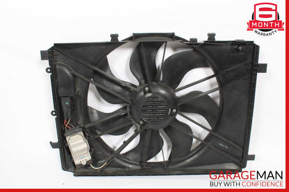 08-18 Mercedes W204 C250 C300 Engine Radiator Cooling Fan Shroud Motor Assy