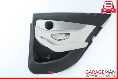 15-20 Mercedes W205 C300 C43 AMG Rear Right Side Interior Door Panel Cover OEM