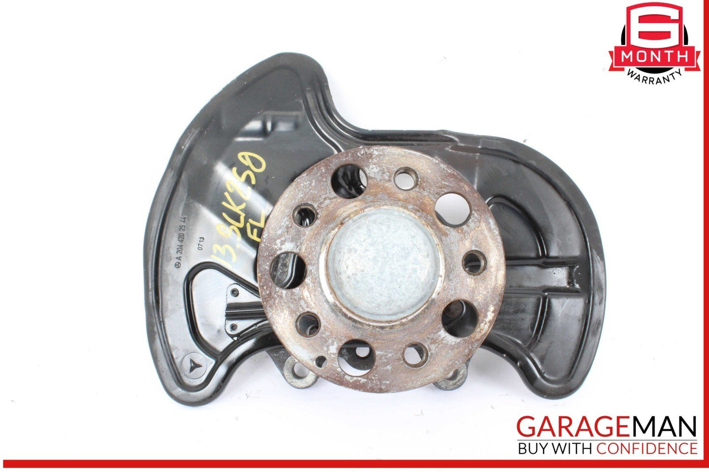 08-20 Mercedes R172 SLK250 E350 Front Left Side Spindle Knuckle Wheel Hub OEM