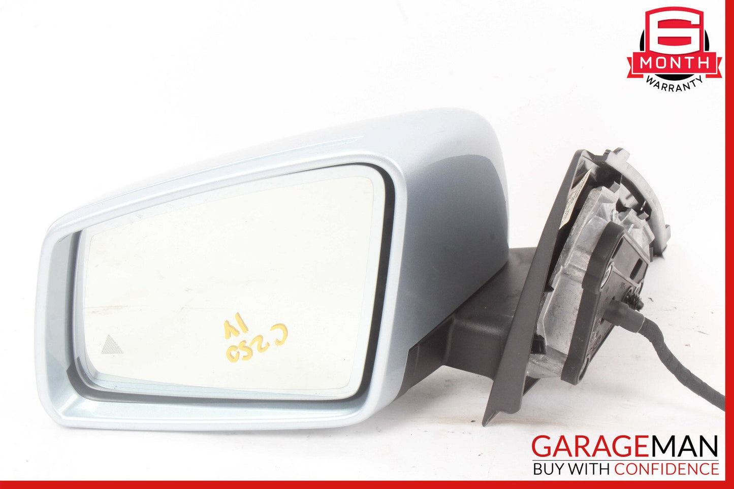 12-14 Mercedes W204 C250 C63 AMG Front Left Side Mirror Door Rear View OEM