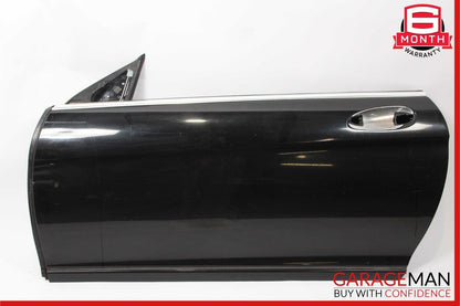 07-14 Mercedes W216 CL550 CL65 Front Left Exterior Door Shell Frame Panel Black