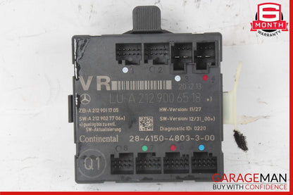 08-18 Mercedes W218 CLS500 E63 AMG Front Right Side Door Control Module OEM