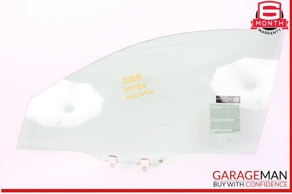 08-12 Honda Accord LX-P Front Left Door Window Auto Glass OEM