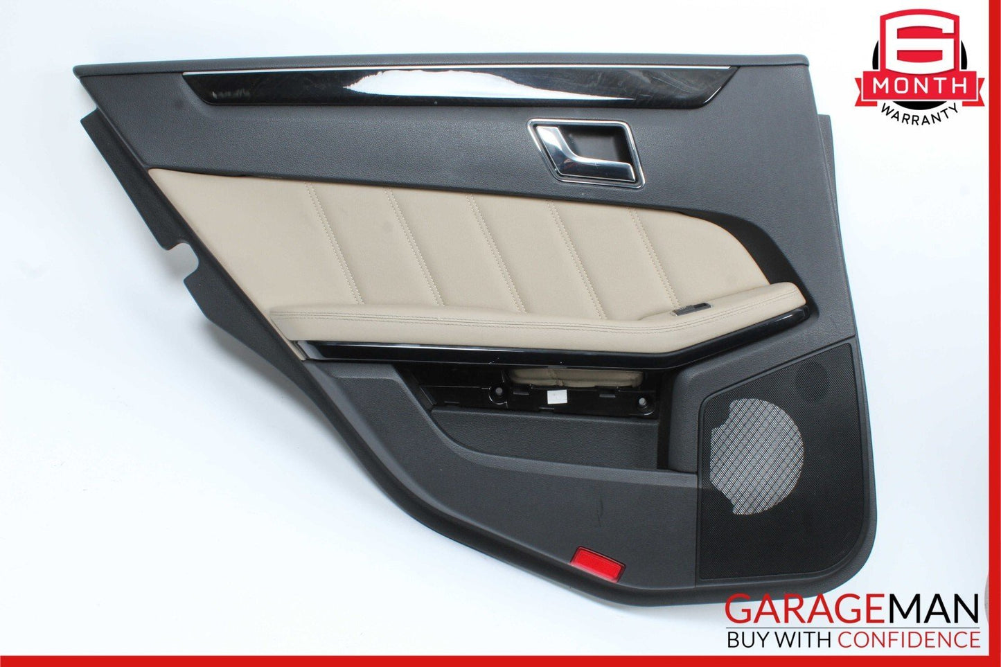 10-13 Mercedes W212 E350 E550 Rear Left Interior Door Panel Cover OEM