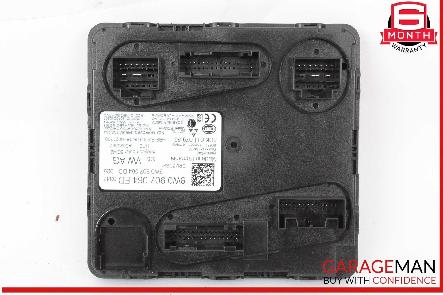 17-19 Audi Q7 BCM Body Computer Control Module Unit 8W0907064ED OEM