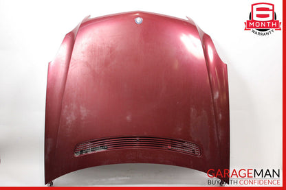 06-11 Mercedes W219 CLS500 Front Hood Bonnet Cover Panel Assembly Red OEM