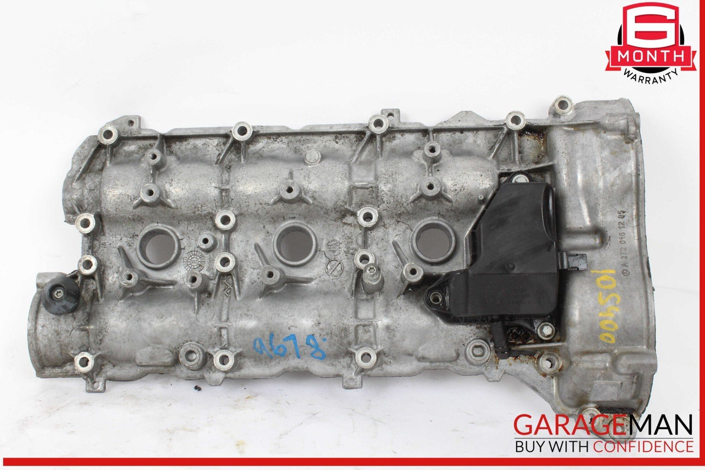 06-13 Mercedes W221 S400 Hybrid Left Side Engine Motor Cylinder Head Valve Cover
