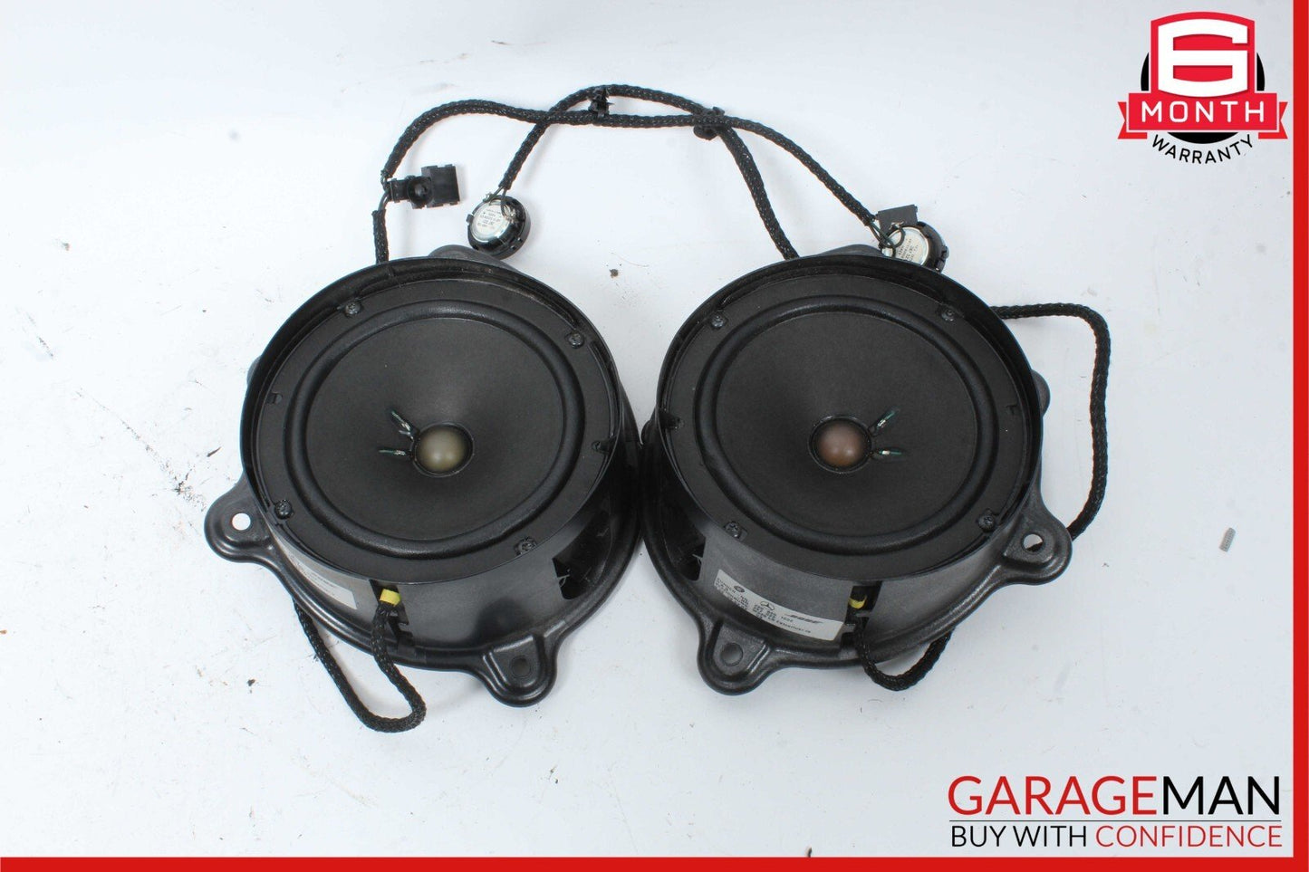 00-06 Mercedes W220 S430 Front Left & Right Side Door Sound Speaker Speakers Set