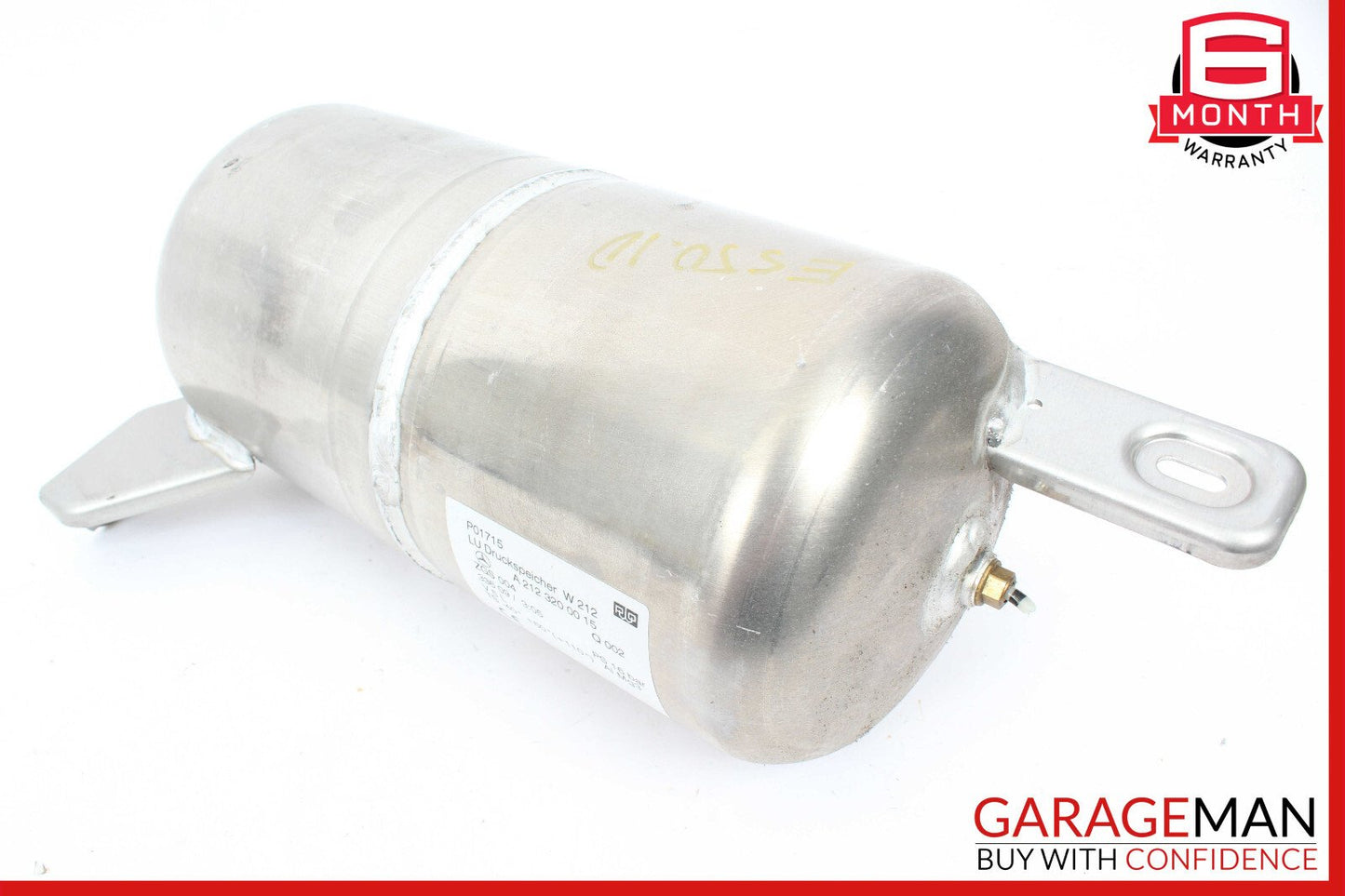 10-16 Mercedes W212 E550 Air Tank Suspension Pressure Reservoir OEM
