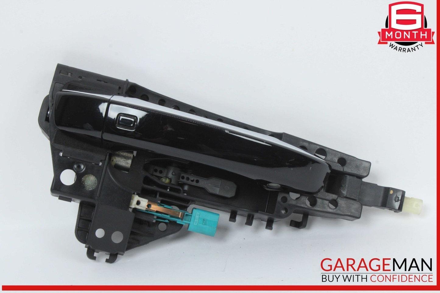 12-18 Audi A7 A6 Right Passenger Side Exterior Door Handle Black 4H0837886 OEM