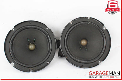 03-10 Porsche Cayenne S 955 957 Bose Rear Left & Right Side Door Speaker Set OEM