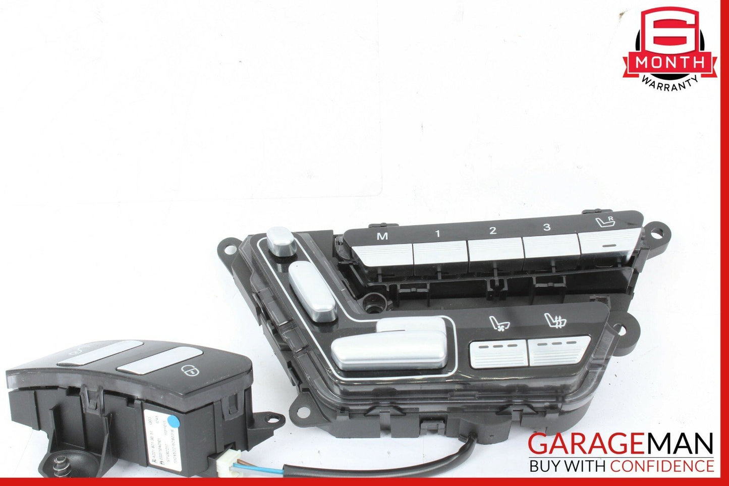 07-14 Mercedes CL550 CL600 S550 Front Left Seat Adjustment Control Switch Set