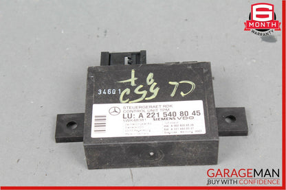 07-13 Mercedes W216 CL550 S63 AMG Tire Pressure Monitor Module Unit 2215408045