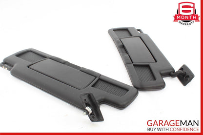 12-20 Mercedes R172 SLK350 Right & Left Side Sun Visor Shade Cover Sunvisor Set