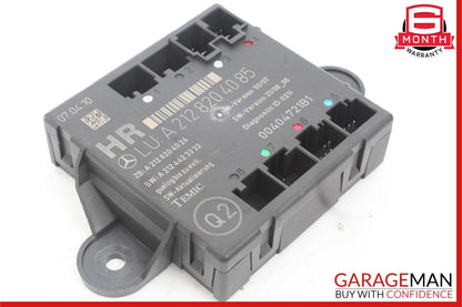 08-14 Mercedes W212 E350 C350 Rear Right Side Door Control Module OEM