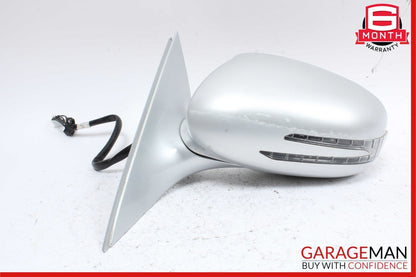 07-09 Mercedes W221 S550 S63 AMG Front Left Side Rear View Door Mirror Silver