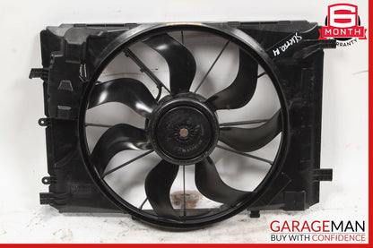 12-20 Mercedes R172 SLK250 CLA250 Engine Radiator Cooling Fan Motor Shroud Assy