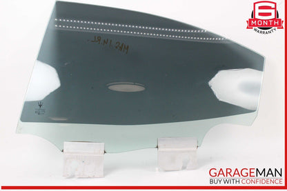 14-22 Maserati Ghibli S Rear Left Driver Side Door Window Glass OEM