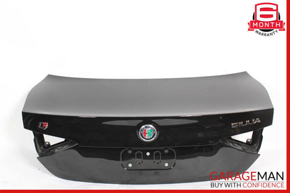 17-22 Alfa Romeo Giulia Trunk Lid Shell Black OEM