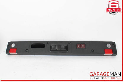 07-13 Mercedes W221 S550 S400 S63 AMG Trunk Lid Lock Latch Trim Cover Black